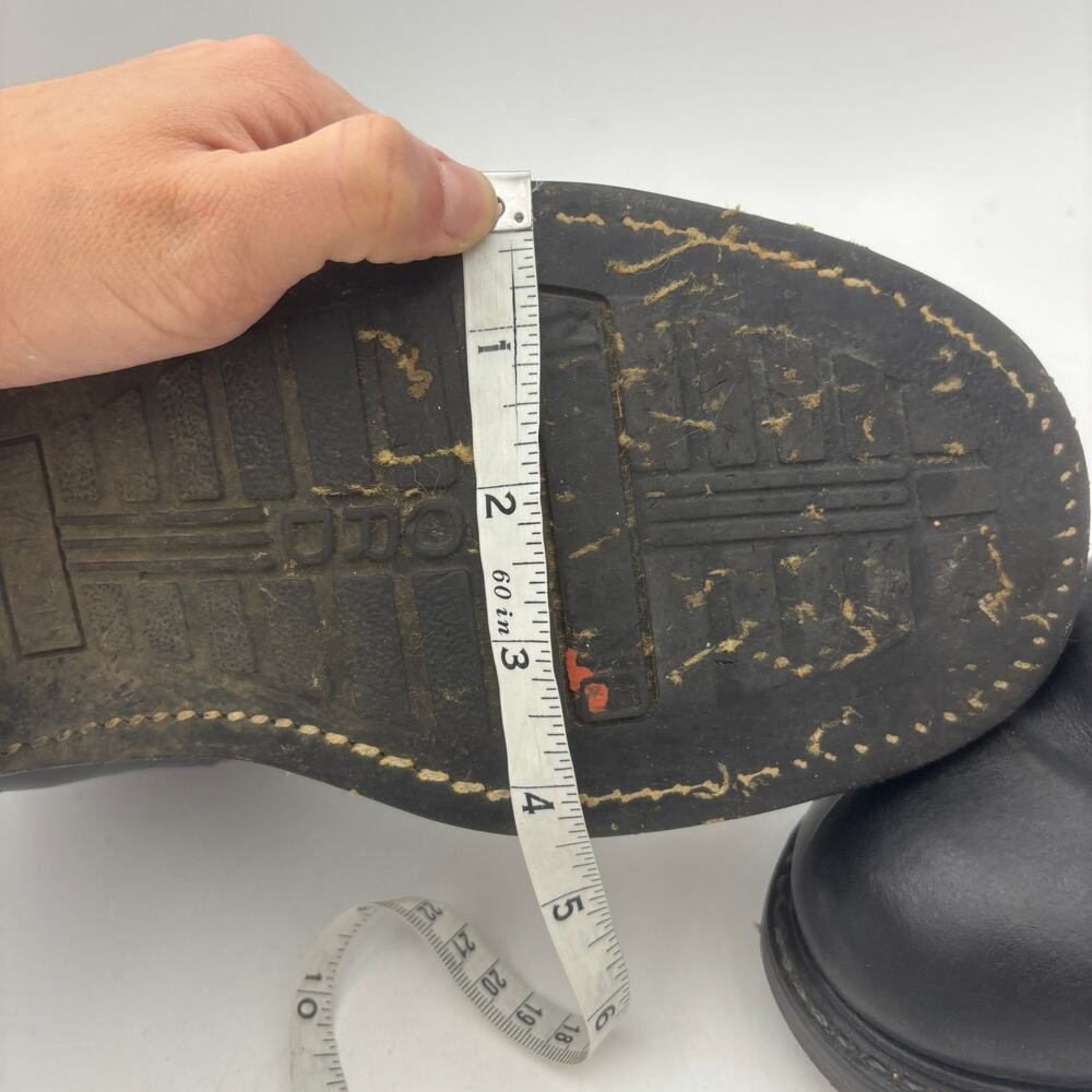 Vintage 60s Penney's Big Mac Engineer Buckle Moto Boots Men's 10 Workwear - Picture 12 of 14